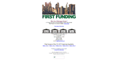 Desktop Screenshot of firstfunding.com